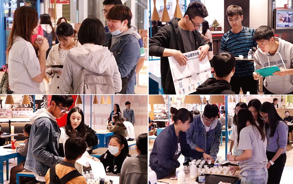 知名百貨賣場進行之嗜好性問卷調查