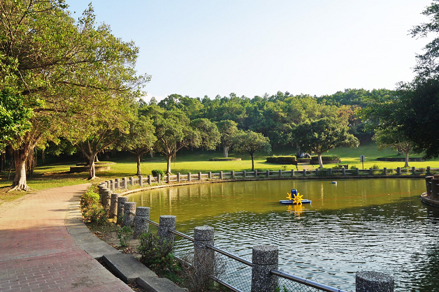 長庚大學旁的著名景點：志清湖
