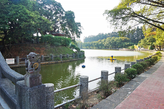 長庚大學旁的著名景點：志清湖