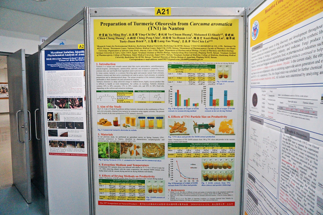 春薑黃(黃薑黃)進行浸膏的製備與萃取參數研究