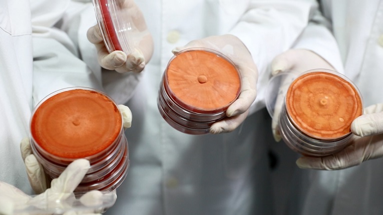 甘泉生技以特有專利技術：菌種異地動態保存系統(Strain Dynamic Offsite Storage system, S-DOS系統)從原料生產加入B2B2C鏈結的多元合作。圖／甘泉生技提供